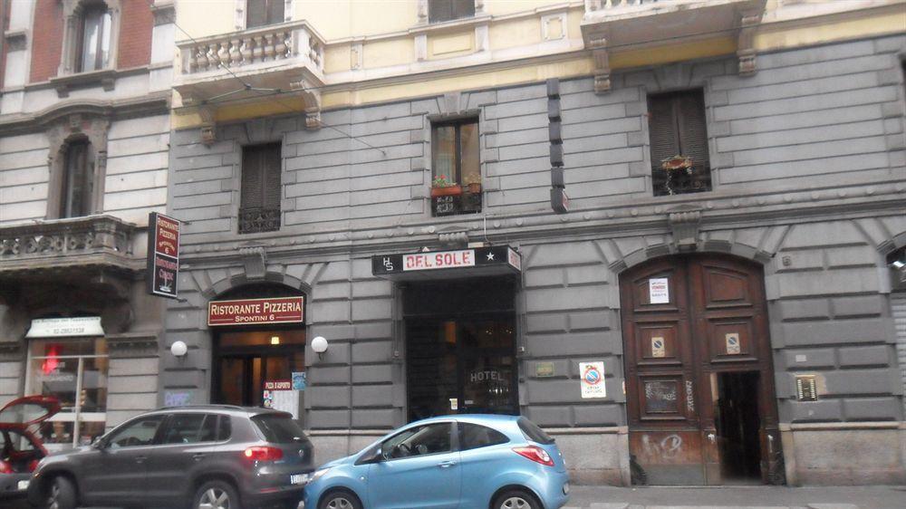 Hotel Del Sole Milán Exteriér fotografie