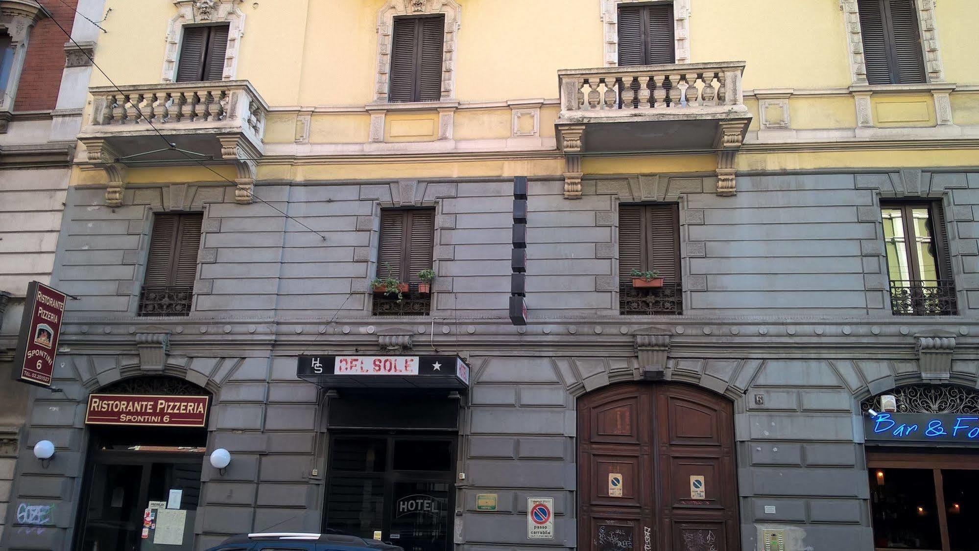 Hotel Del Sole Milán Exteriér fotografie